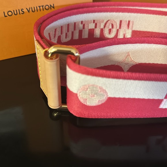 💎FINAL PRICE💎LOUIS VUITTON BB STRAP MNG PIVOINE - Picture 2 of 7